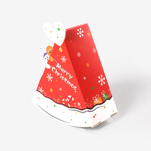 Pohon Natal berbentuk kotak kardus kemasan permen kue kemasan kotak Natal untuk coklat - Product Image 5