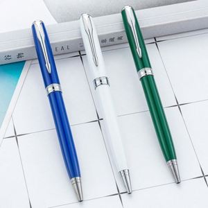 Wholesale 1.0Mm Metal Spray Paint Ballpoint With Custom Logo, Twist-Action Multi-Color Business Promotional Gift <b>Pens</b> - Product Image 1