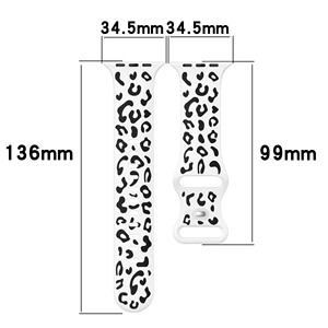 Bandas grabadas de leopardo de dos tonos para <span class=keywords><strong>Apple</strong></span> <span class=keywords><strong>Watch</strong></span> 40mm 38mm 41mm 42mm 44mm 45mm silicona para Ultra <span class=keywords><strong>Series</strong></span> 9 8 <span class=keywords><strong>7</strong></span> 6 SE 5 4 3 2 1 - Product Image 4