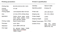 Flatbed Rf 6090 Uv Printer untuk dijual dengan Printhead F1080 tiga Xp600 Printhead