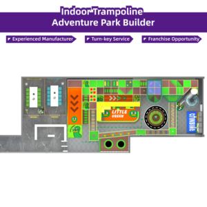 Red de Escalada Infantil Bettaplay, Suave, de 1300 Metros Cuadrados, con Diseño de <span class=keywords><strong>Arco</strong></span>íris, para Interiores, Parque Infantil, Equipo de Juegos para Interiores - Product Image 3