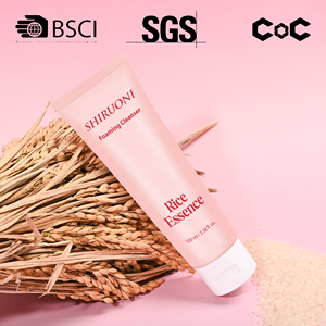 Tùy Chỉnh Mặt Rửa Tẩy Tế Bào Chết Làm Sạch Sâu Trang Điểm Remover Kiểm Soát Dầu Giữ Ẩm Làm Sáng Nâng Gạo Mặt Sữa Rửa Mặt - Product Image 4