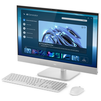 Nuevo PC de Escritorio Todo en Uno Dell EC27260 Original de 27 Pulgadas QHD, Intel Core Ultra 7 355, 16GB de RAM DDR5, 512GB de SSD NVMe, PC Empresarial con IA