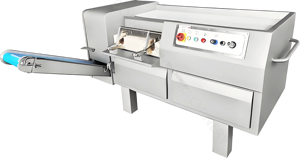 Machine de découpe et de désépaississement entièrement automatique 500T pour viande de porc, <span class=keywords><strong>poulet</strong></span>, canard, oie et fromage surgelés, machine à désépaissir la viande fraîche et surgelée - Product Image 4