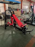 Appareil de musculation professionnel à charge libre, machine de musculation inclinée multicolore