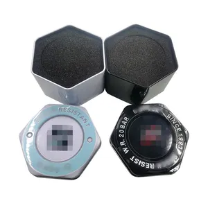 Manufacturers Custom Tinplate Hexagon Watch Box Metal Storage Box Universal Jewelry Watch Storage Box