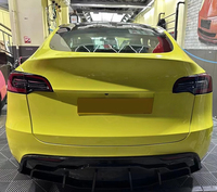 NANOSUN Kustomisasi Film Mobil PET Kuning Berkilau Bebas Gelembung Tanpa Sisa Lem dari Cina, Perekat Kuat Dapat Dilepas, Mengubah Warna Bodi