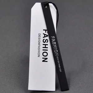 Thẻ Treo Giấy Trắng Thẻ Treo Logo Cắt Chết In Offset Tùy Chỉnh Thiết Kế Mới Cho Quần Áo - Product Image 3