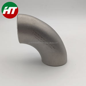 A815 ASTM A815 Codo de acero inoxidable de alta presión Accesorio de tubería de tubo de 10mm con tratamiento de superficie de pulido - Product Image 1