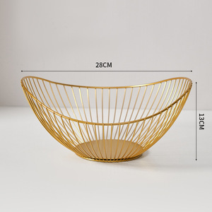 Panier à collation en métal pour décorations de fête, Hengyu, forme créative spéciale, décoration intérieure pour les fêtes de Noël - Product Image 6