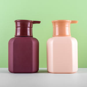Envase Vacío de 300ml 500ml con Acabado Mate, Botella Cuadrada para Protector Solar, Crema, Champú, Loción Corporal para Bebés, con Pulverizador y Bomba, Color <span class=keywords><strong>Verde</strong></span> <span class=keywords><strong>Menta</strong></span> - Product Image 2