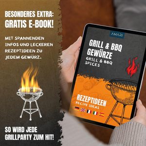 ชุดเครื่องเทศบาร์บีคิว AMARI 5 ชนิด ชุดของขวัญเครื่องเทศพรีเมียม กล่องเครื่องเทศคุณภาพสูง เพิ่มรสชาติสำหรับการปรุงอาหารและการย่าง - Product Image 5