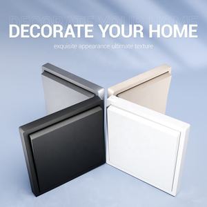 Einbau-Wand montage 1 Gang 1 2-Wege-Lichtschalter Feuerfestes PC-Panel Big Rocker Button Switch Schwarz Weiß Gold Grau - Product Image 3