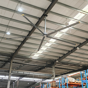 Julai pmsm ổ đĩa trực tiếp 24ft 7 3m sức mạnh không gian hvls Quạt trần công nghiệp khổng lồ - Product Image 5