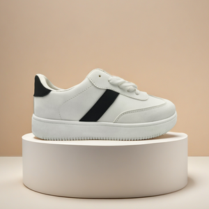 Nouvelles chaussures blanches respirantes <span class=keywords><strong>pour</strong></span> femmes, chaussures polyvalentes <span class=keywords><strong>à</strong></span> semelle épaisse <span class=keywords><strong>pour</strong></span> étudiantes, chaussures de sport décontractées - Product Image 4
