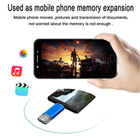 Memoria USB Personalizada con Logotipo, Mini Pendrive OTG 2.1 de 8GB-64GB, Tipo-C 2.0/3.0, Plástico, Colorida, Nueva