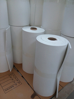 Papier en fibre céramique, papier ignifuge à faible émission de fumée, standard, résistant à la chaleur