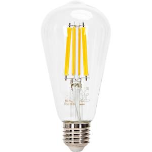 Bombilla LED ST64 E27 16W transparente, eficiente, luz cálida, ideal para decoración y ambientes acogedores. - Product Image 1
