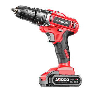 Aridoo Electric Drill 21V 100Nm Max <b>Torque</b> Cordless Impact Drill For Household Use - Product Image 1