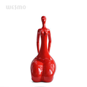Escultura de resina polivinílica para decoración del hogar, estatua blanca china de alta calidad, venta al por mayor - Product Image 2