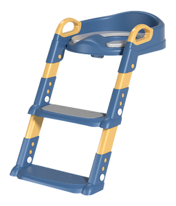 With Step <b>Stool</b> Baby Toilets Ladder for Children Kids <b>Plastic</b> Chair Potty Ladder Seat - Product Image 1