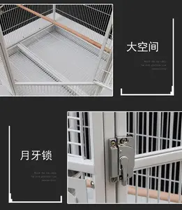 Gabbia per Uccelli Extra Large Ecologica con Materiali in Vetro e Plastica per Quattro Stagioni - Fabbrica Certificata OEM/Petsloyal per Vendita all'Ingrosso - Product Image 3