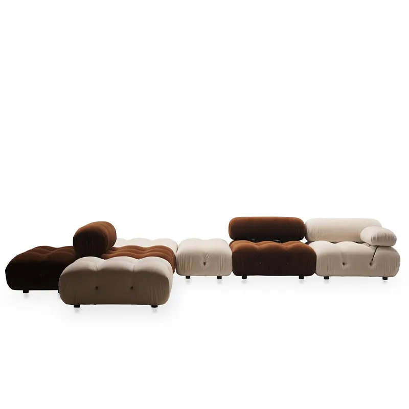Fabrikmöbel Rich möbel luxus italienisches wohnzimmer teilbares sofa modernes minimalistisches sofa