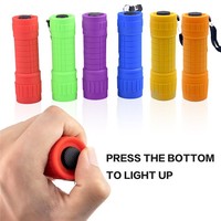 Nouvelle lampe torche tactique miniature extérieure rechargeable par USB, zoom télescopique, en plastique, à pulvérisation de peinture en caoutchouc, LED, portable et puissante