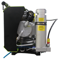 Equipo de buceo de seguridad profesional, fabricante chino, 200bar, 300bar, portátil, compresor de aire de respiración para buceo