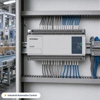 Controlador Lógico Programable (PLC) Mitsubishi FX1N-40MR-001 MELSEC Original, 40 Puntos IO, Salida de Relé, Hecho en Japón