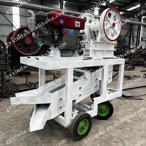 Trituradora de Mandíbulas Móvil de Alta Durabilidad para Minería, Equipo de Trituración de Mandíbulas Móvil para Mineral de Oro, Trituradora de Mandíbulas Móvil para Mineral de Cobre - Product Image 5