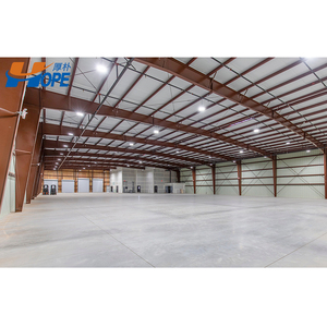 Nhà Máy Đúc Sẵn Thép Nhà Kho Kit Vật Liệu Xây Dựng Kim Loại Thép H Cột Và Dầm Kết Cấu Thép Nhà Kho Xây Dựng - Product Image 6