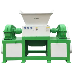 Máquina trituradora de plástico de doble eje de venta directa de fábrica