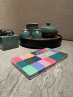 Tuiles de Mahjong personnalisées gravées avec votre motif, impression intérieure en acrylique à quatre couches, dos en bois incrusté, options de couleur