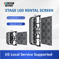 Stock de EE. UU. |   Pantalla LED para Interiores Serie K P2.6 - Módulo de Mantenimiento Trasero, Panel de Visualización Empalmable para Grandes Eventos