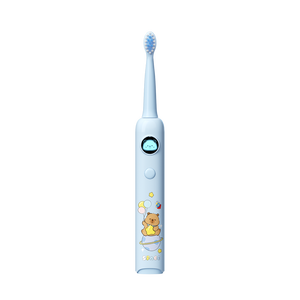 Cepillo de Dientes Eléctrico Infantil Personalizable con Pantalla LED de Colores, 5 Modos, Logotipo de Dibujos Animados, Cabezal de Cepillo Reemplazable, para Viajes - Product Image 5