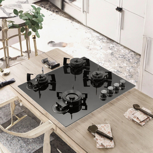 Table <span class=keywords><strong>de</strong></span> <span class=keywords><strong>cuisson</strong></span> à gaz encastrable 5,2 kW à 4 brûleurs en <span class=keywords><strong>verre</strong></span> trempé avec <span class=keywords><strong>protection</strong></span> anti-extinction <span class=keywords><strong>de</strong></span> flamme – Fournisseur OEM professionnel - Product Image 6