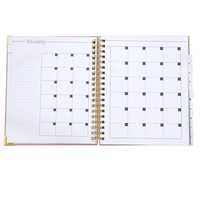 Planificateur d'impression personnalisé format A4 A5, fabricants de journaux de couverture en cuir, Agenda