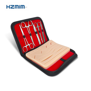 طقم تدريب طلاب الطب على خياطة الجروح للجراحة، أطقم تدريب على خياطة الجسم من الفولاذ المقاوم للصدأ - Product Image 2