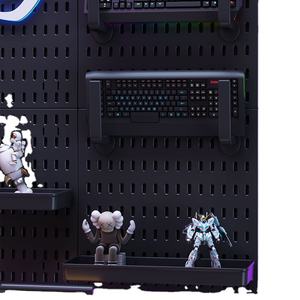 Nuovo Kit Organizzatore 2025 AY <span class=keywords><strong>DIY</strong></span>: Pannello Forato Nordico con Ganci, Espositore in Plastica per Organizzazione - Product Image 5