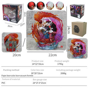 <span class=keywords><strong>Figurine</strong></span> de collection Nika <span class=keywords><strong>Luffy</strong></span> Gear 5 en PVC de 24 cm, modèle d'anime, emballage en boîte couleur unisexe, produit fini Hcengtriz, Japon - Product Image 2