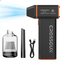Souffleur d'air électrique sans fil X31, moteur sans balais, 4 vitesses, mini ventilateur à jet avec lumière pour le nettoyage de la poussière à la maison et en voiture
