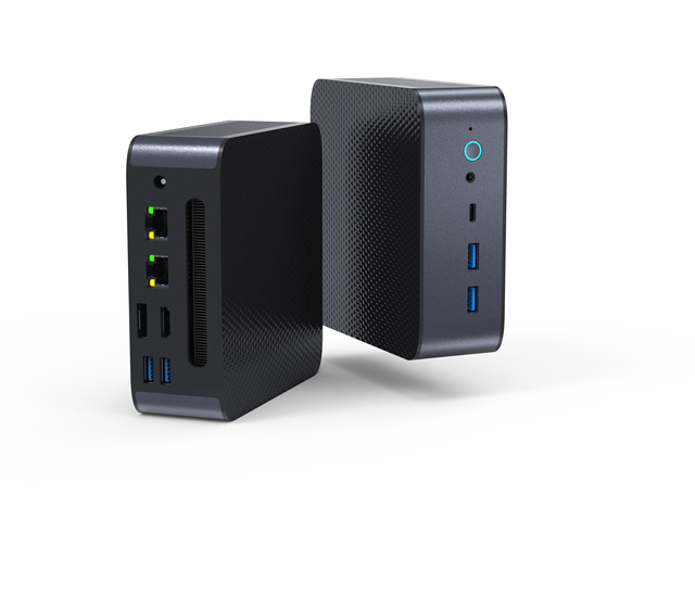 XZH Mini PC AMD Ryzen 7 8745HS CPU Mini Desktop Computer 32GB DDR5 RAM 1TB M.2 PCIE 4.0 SSD 4K HD DP LAN Mini Host
