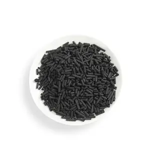 Di alta qualità catalizzatore vettore 1.5mm 2mm 3mm Pellet granulato carbone attivo per la purificazione dell'aria