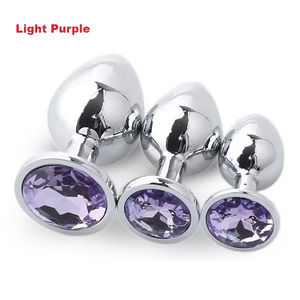 Tapón Anal Metálico, Juguetes Sexuales Anales para Hombres y Mujeres, Juguetes para Adultos, Impermeables, Ecológicos, Fácil Inserción, Entrenador Anal SM - Product Image 5