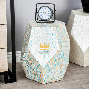 Mesa de Centro Moderna Hecha a Mano con Incrustaciones de Madreperla, Mueble de Asientos para Decoración de Hostelería de Vietnam - Product Image 5