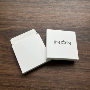 Mini White Paper <b>Box</b> Custom Logo, Small Cosmetic Folding Carton <b>Box</b> For Skincare & <b>Makeup</b> Packaging - Product Image 4