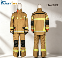 Combinaison de pompier certifiée EN469/CE, résistante à la chaleur, pour environnements industriels à haute température, combinaison de protection contre les incendies pour fonderie