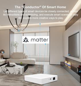 <span class=keywords><strong>Passerelle</strong></span> Tuya <span class=keywords><strong>Zigbee</strong></span> Matter Thread pour maison intelligente, compatible <span class=keywords><strong>Zigbee</strong></span> 3.0, Alexa Echo et Google <span class=keywords><strong>Assistant</strong></span> pour hôtel électrique - Product Image 5