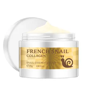 Crema facial reparadora de Caracol al por mayor, crema hidratante de Caracol blanqueadora, antienvejecimiento, manchas, líneas finas, poros retráctiles, crema de mucina de caracol